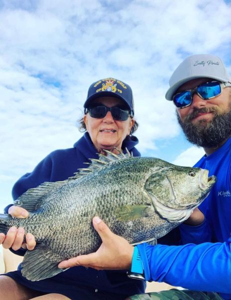 Winter Tripletail - Cape Coral Nearshore Fishing
